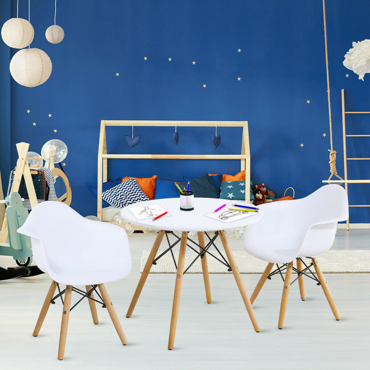 Kids eames table and chairs sale